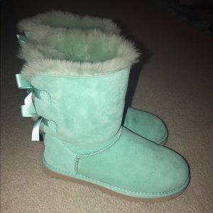 Turquoise Ugg Boots size 6